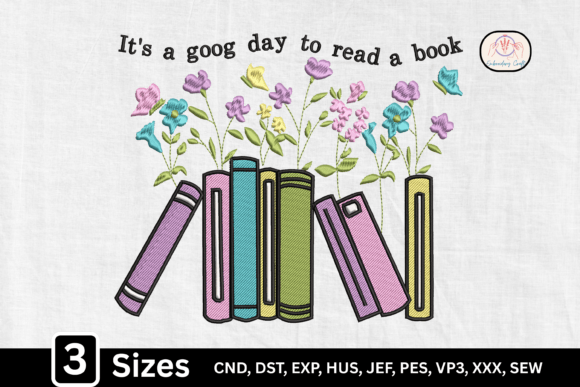 It’s a Good Day to Read a Book Lover: A Guide to Choosing the Right Embroidery Design