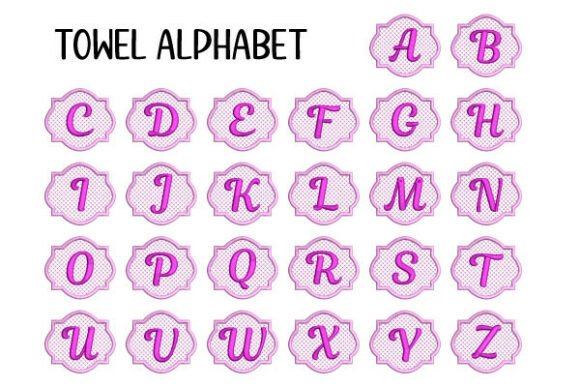 Mastering Textured Fabrics: The Strategic Value of Alphabet with Knockdown Stitch Background